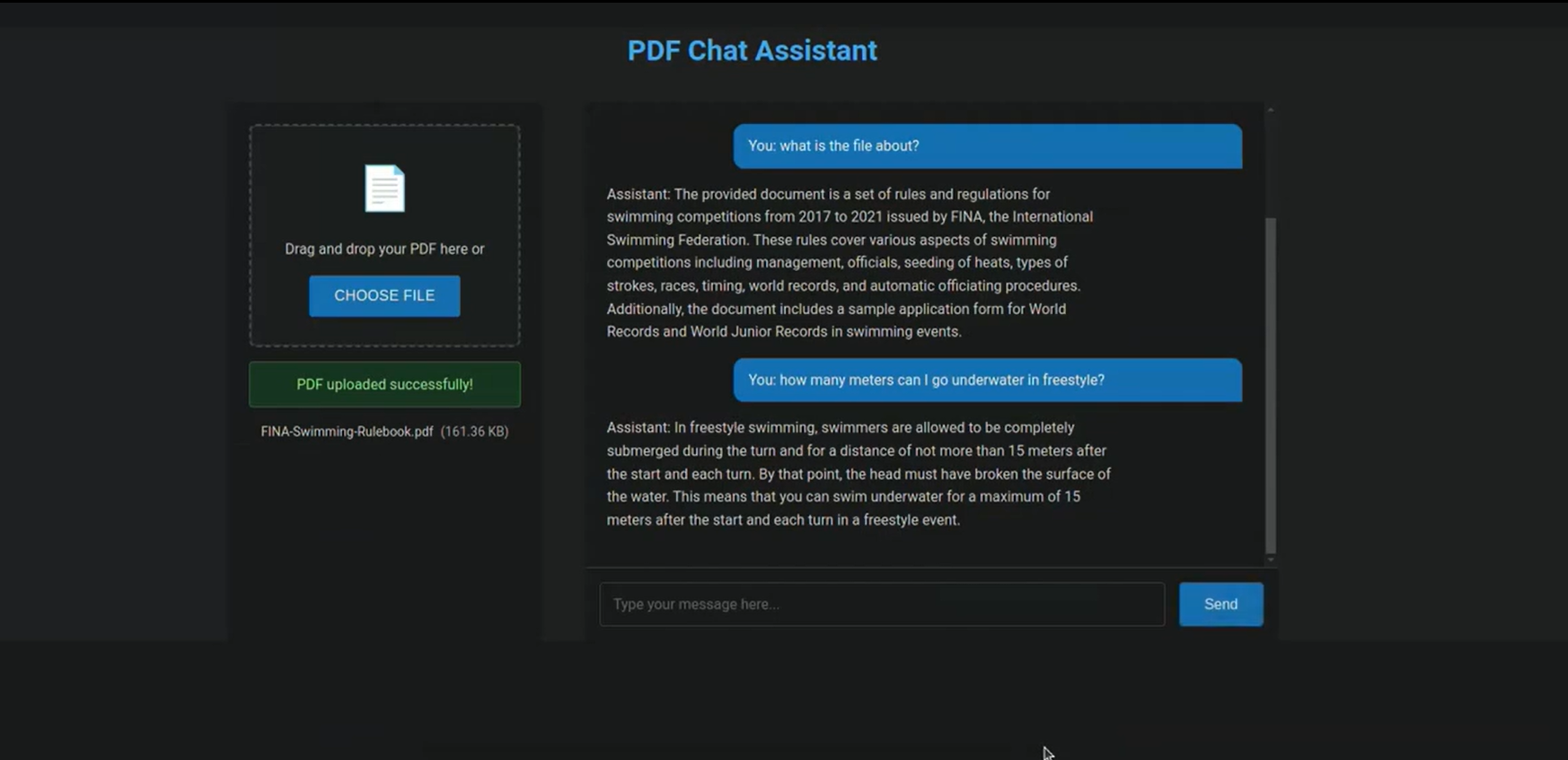 PDF Answering Chatbot